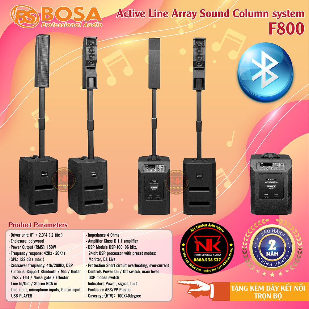 Loa cột Array Bosa F800